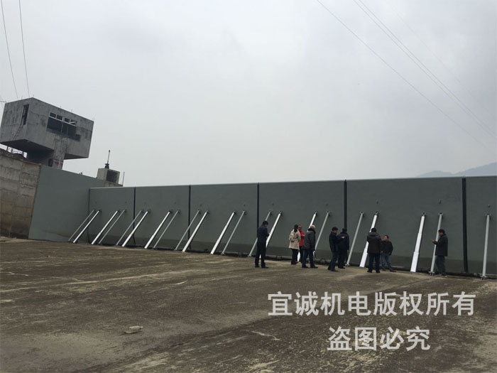 湖北宜昌長(zhǎng)陽縣5米高液壓活動(dòng)壩